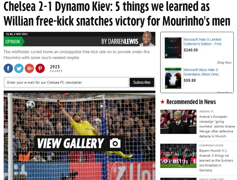 Mirror, Челсі, Динамо, ЛЧ Mirror, Челсі, Динамо, ЛЧ