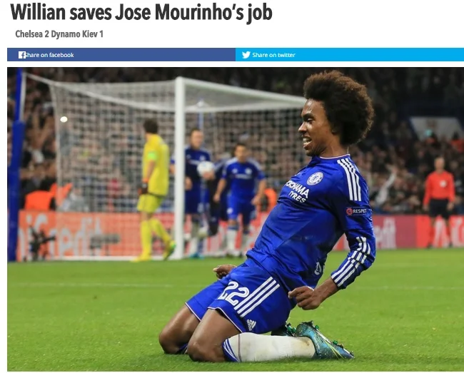 The Sun, Челсі, Динамо, ЛЧ The Sun, Челсі, Динамо, ЛЧ