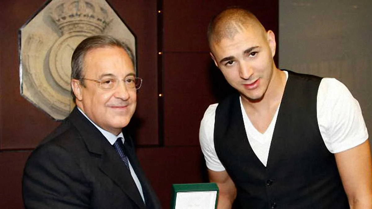 Флорентіно Перес і Карім Бензема / gettyimages