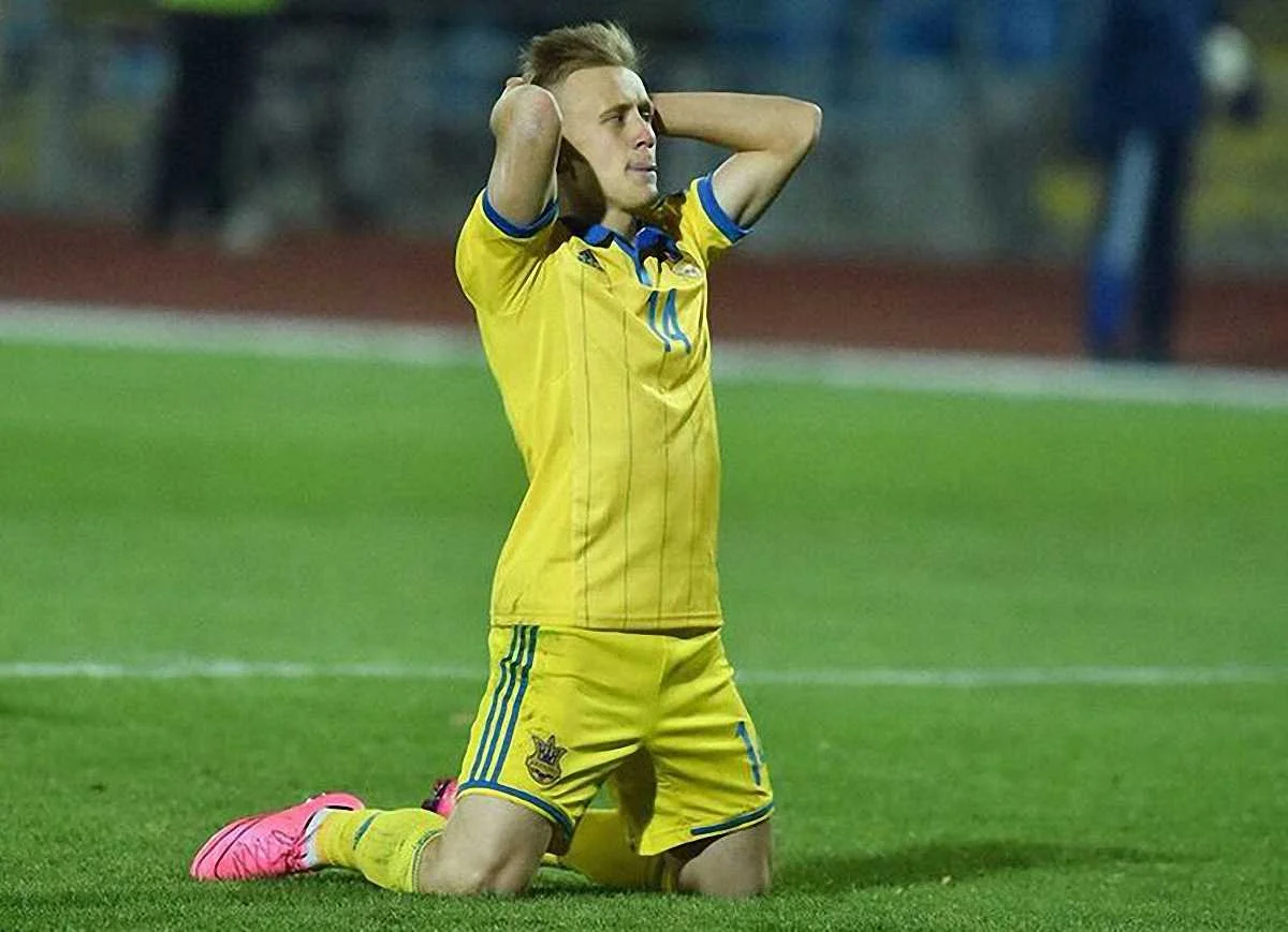 Іван Петряк уперше в національній збірній / фото із соцмереж