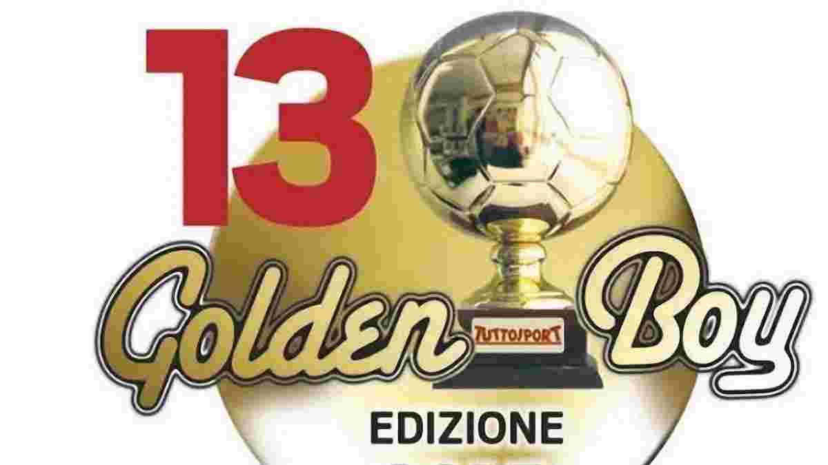 На престижну нагороду Golden Boy-2015 претендують 40 гравців з 12 чемпіонатів