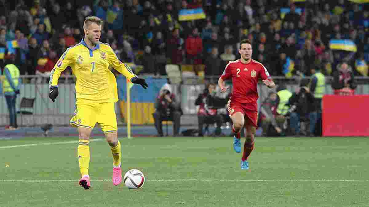 Ярмоленко, Федецкий и Пятов рискуют не сыграть против Словении в матче плей-офф Евро-2016