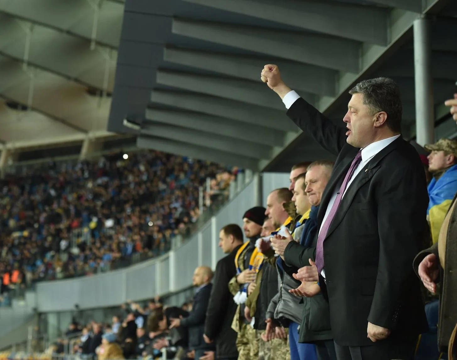 Петро Порошенко знову завітає на футбол? / фото із соцмереж