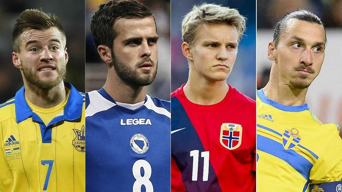 Фото до новини: Ярмоленко в компанії Ібрагімовіча і Бендтнера - УЄФА виділив лідерів плей-офф Євро-2016