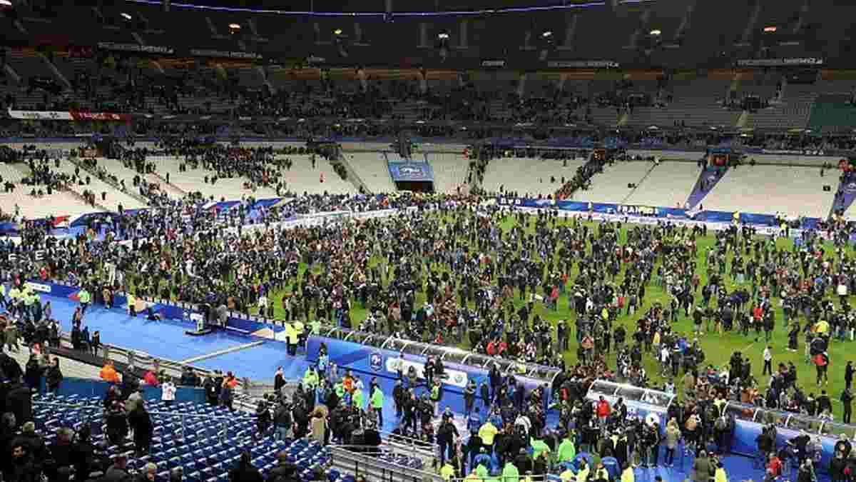 Террорист-смертник пытался прорваться на "Стад де Франс" во время матча Франция - Германия