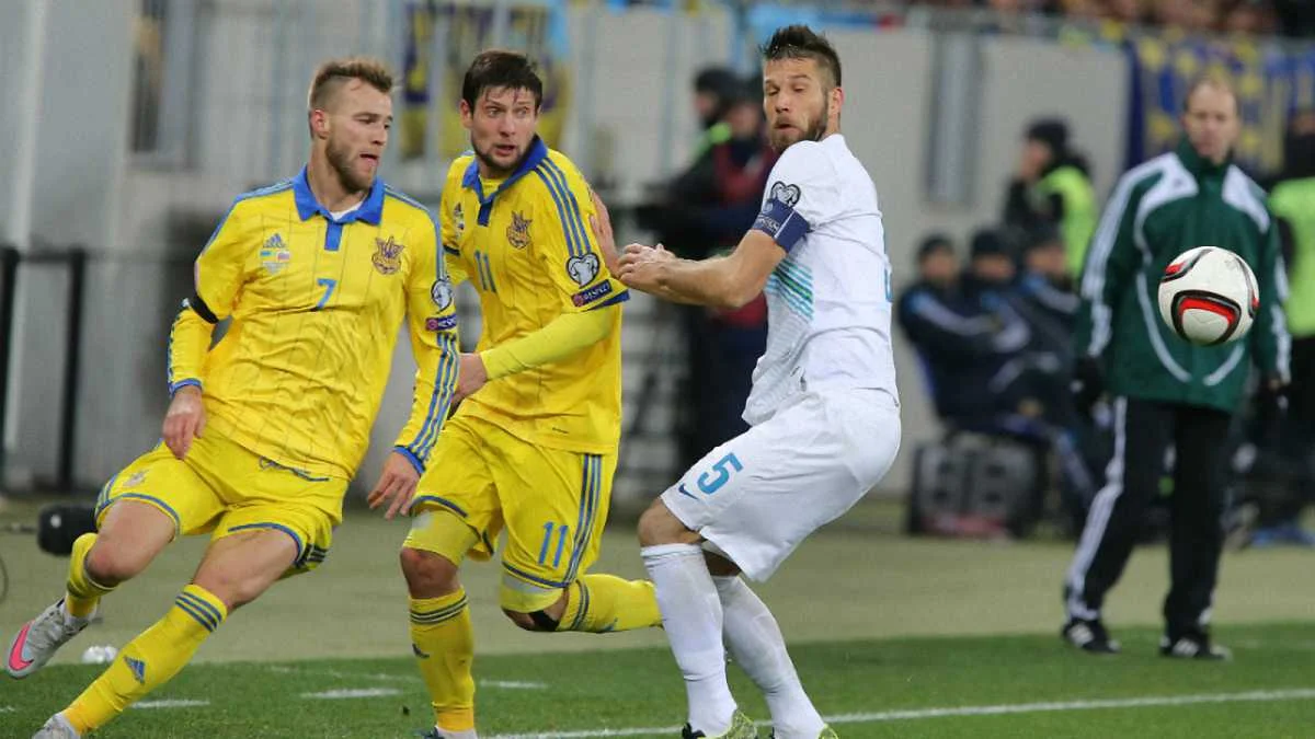 Цесар против Ярмоленко и Селезнёва / фото Е. Кравс