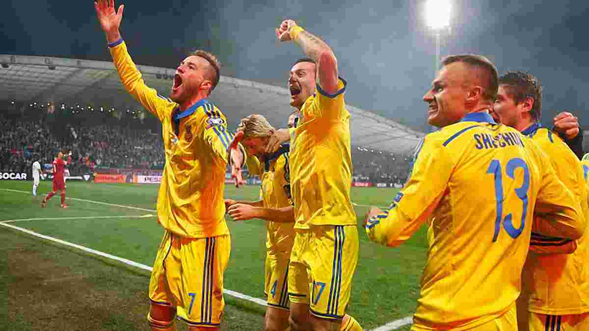 Збірна України опинилася в другому кошику жеребкування Євро-2016 (ФОТО)