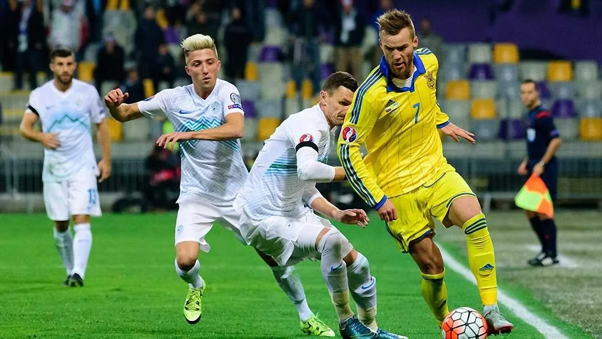 Ярмоленко против Словении / Getty Images
