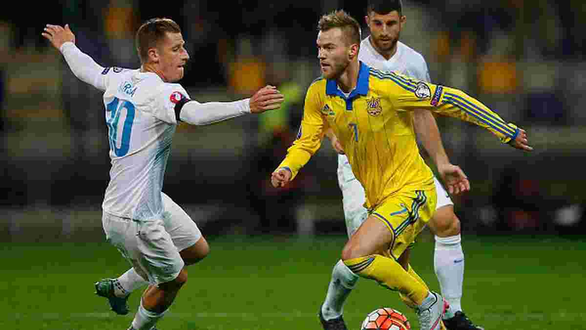 Бирса: Украина играла в провокационный футбол