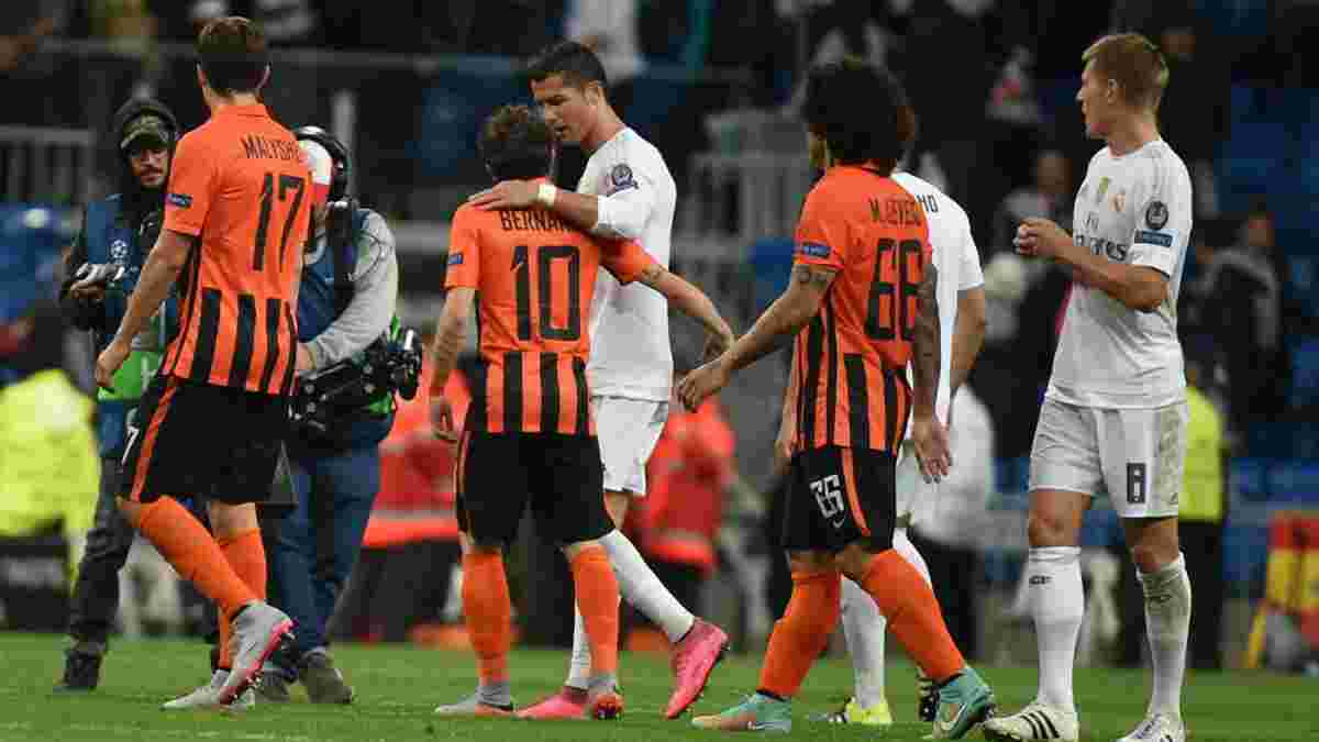 "Шахтар" - "Реал": Команди зіграють в основних кольорах