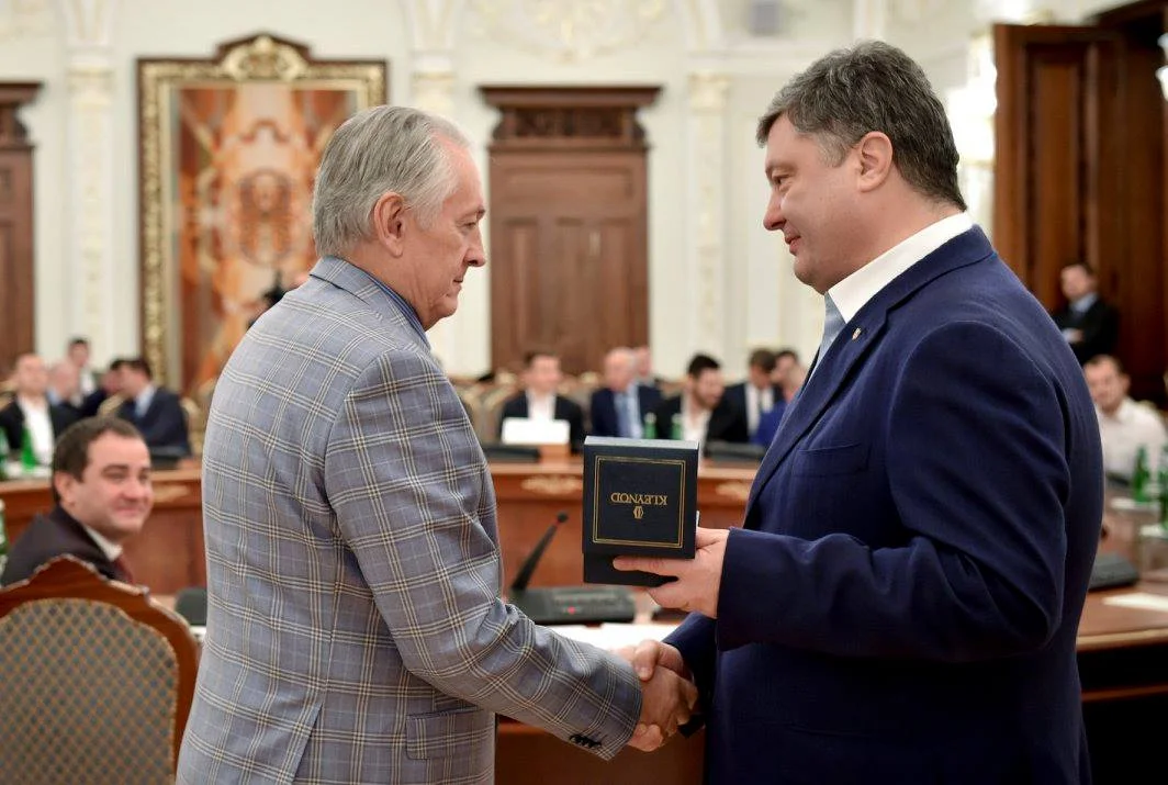 Петро Порошенко зустрівся зі збірною України, фото, Михайло Фоменко