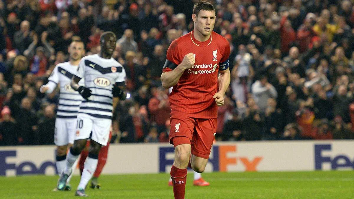 Джеймс Мілнер після реалізованого пенальті / Сайт UEFA