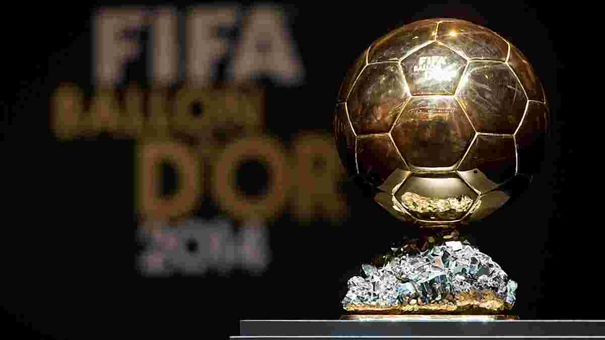 ФІФА оголосила трійку претендентів на "Золотий м'яч"