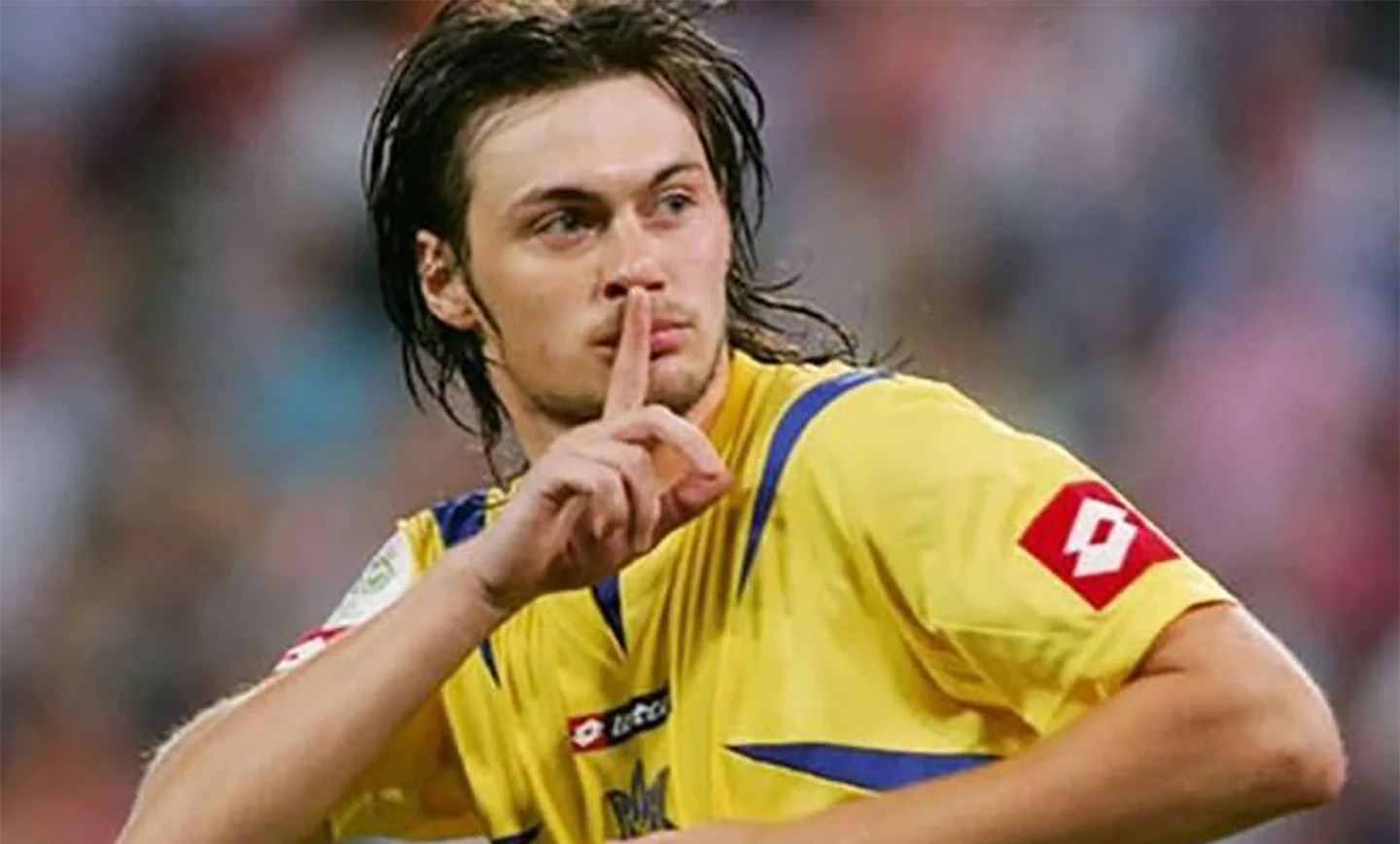 Артем Мілевський після гола у ворота швейцарців на ЧС-2006