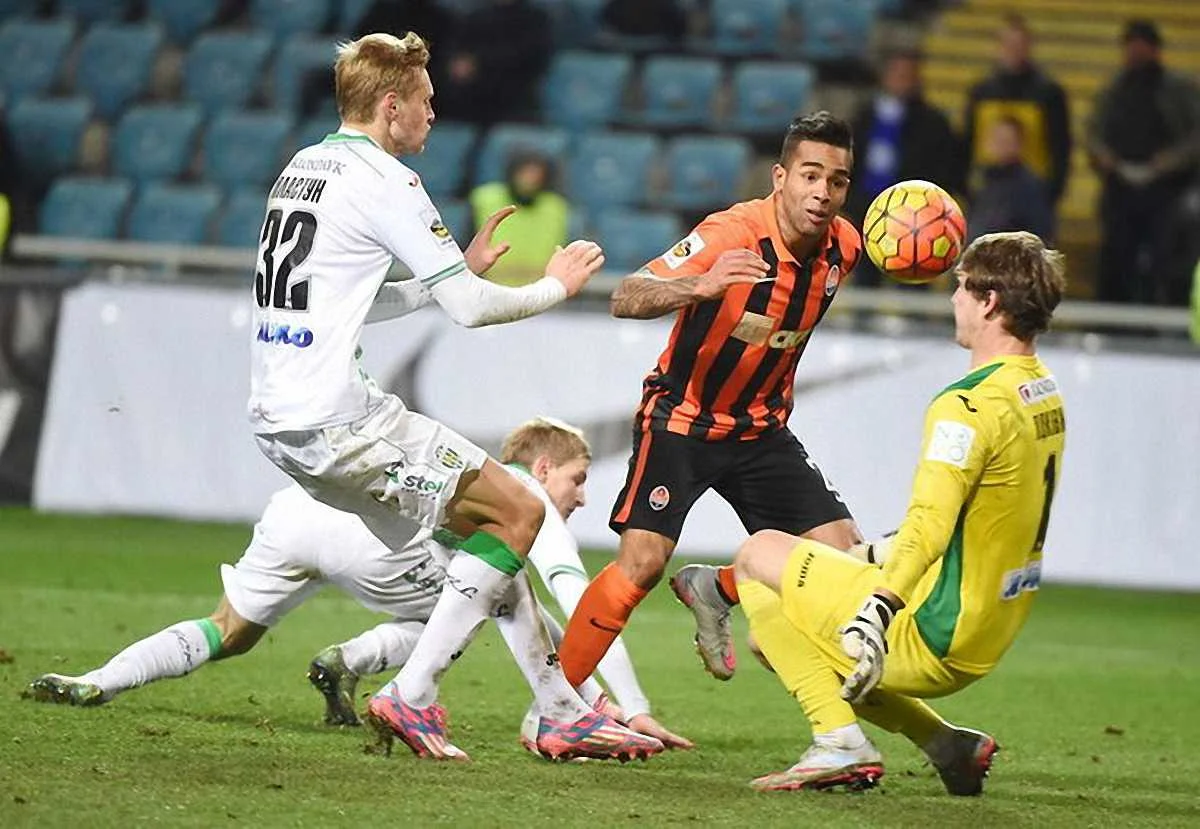 Тейшейра забив лише раз / фото ФК "Шахтар"