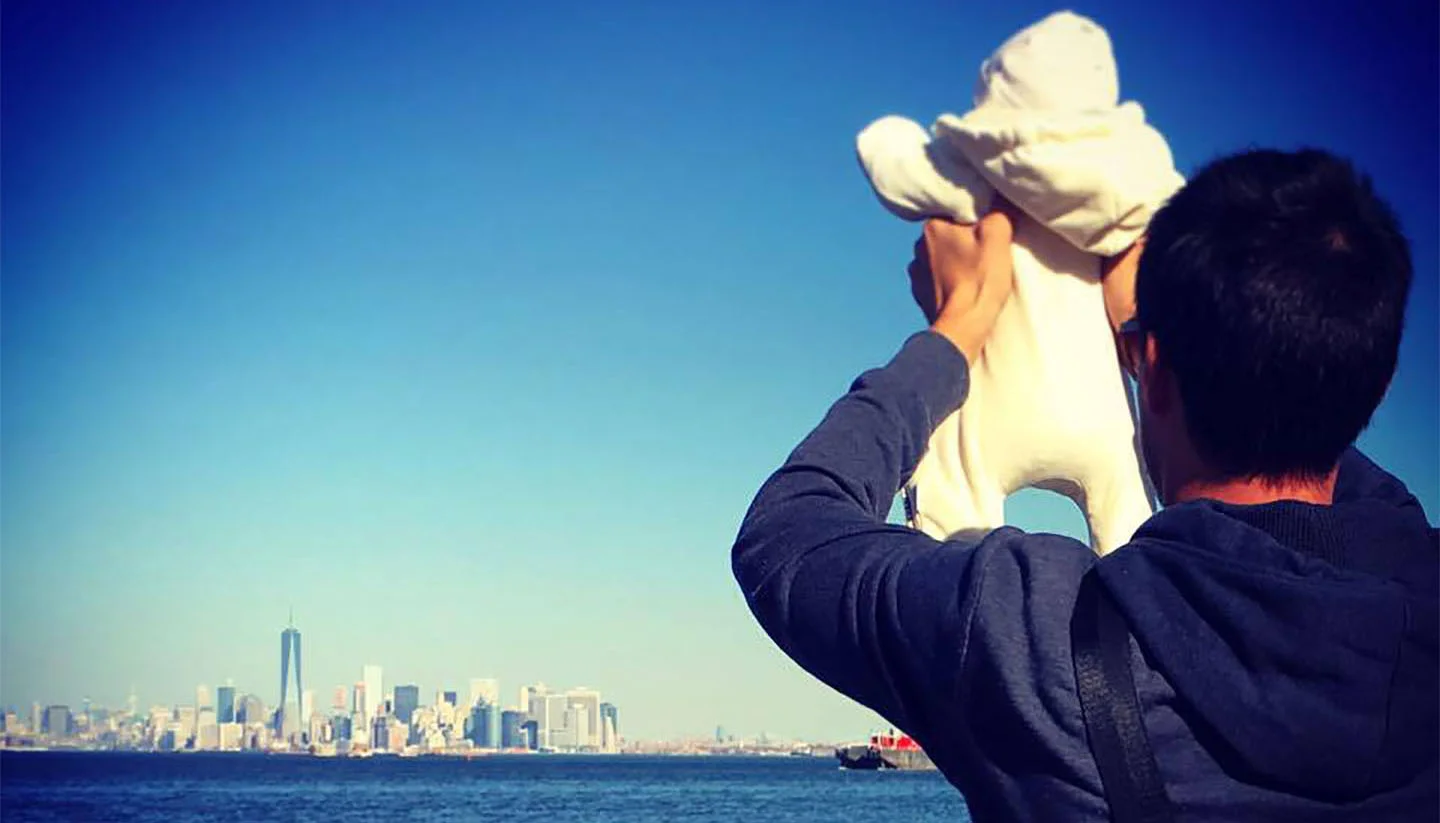 Игорь Быканов с сыном Лео