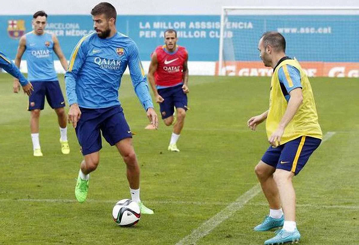 Иньеста и Пике отдохнут / фото ФК "Барселона"