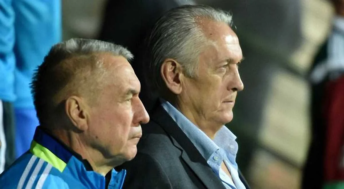 Володимир Онищенко і Михайло Фоменко / фото Футбол 24