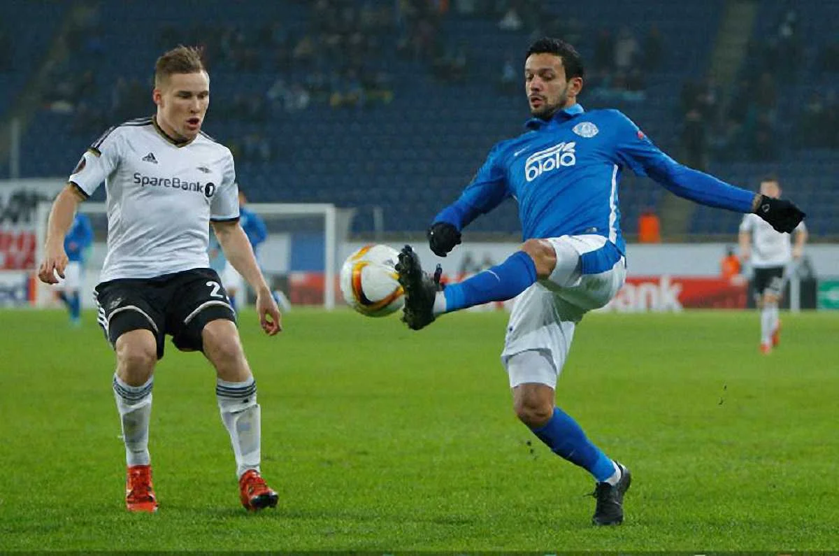 "Днепр" - "Русенборг" / Фото пресс-службы ФК "Днепр" (С.Козин)