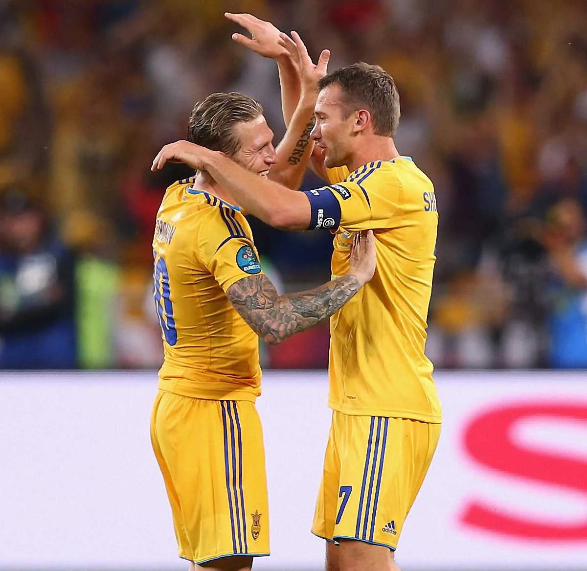 Воронин и Шевченко немало поиграли вместе / фото Getty Images