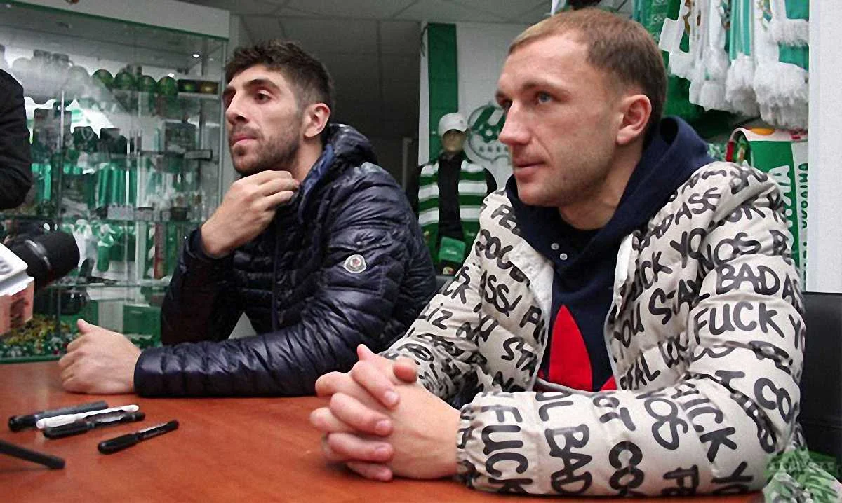 Антон Шиндер и Сергей Симинин / Фото ФК "Ворскла"