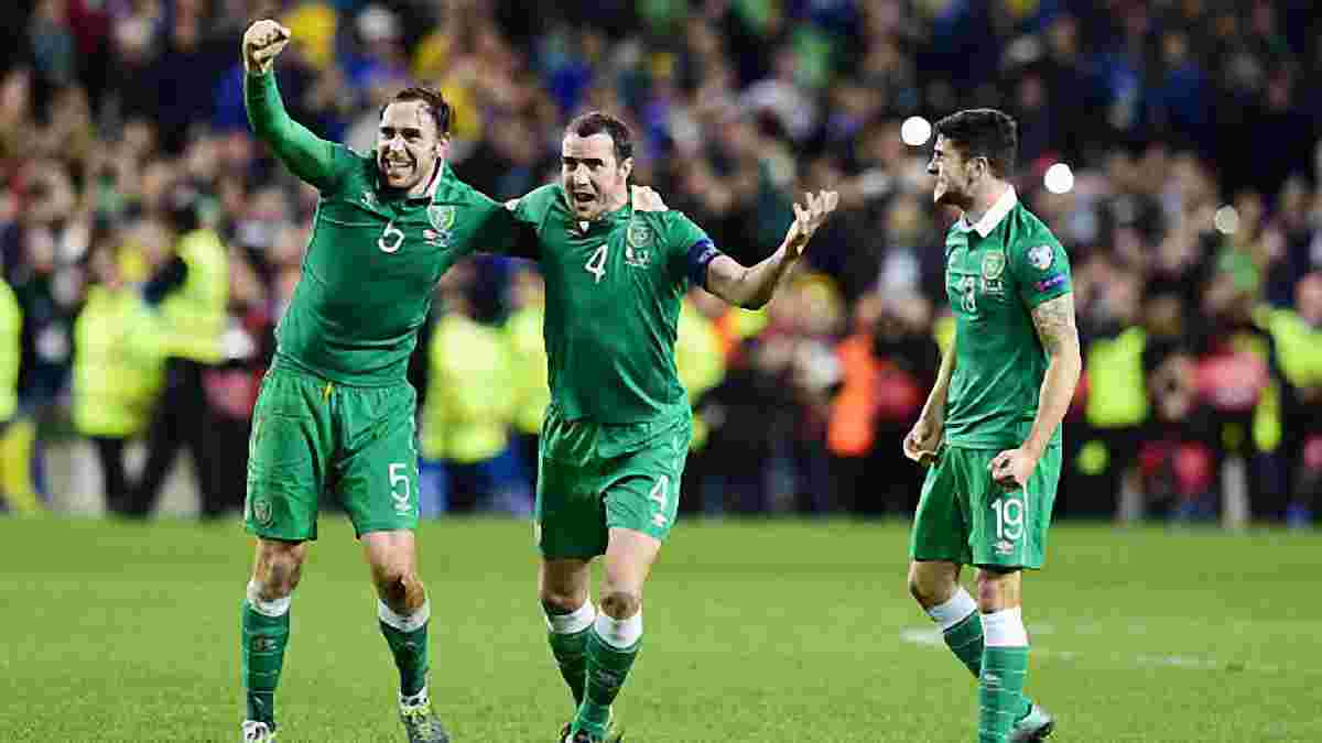 Ірландія базуватиметься у Версалі під час Євро-2016
