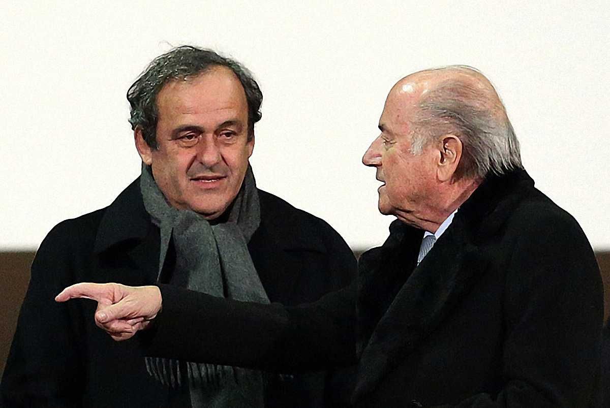 Блаттер и Платини вне футбола / getty images