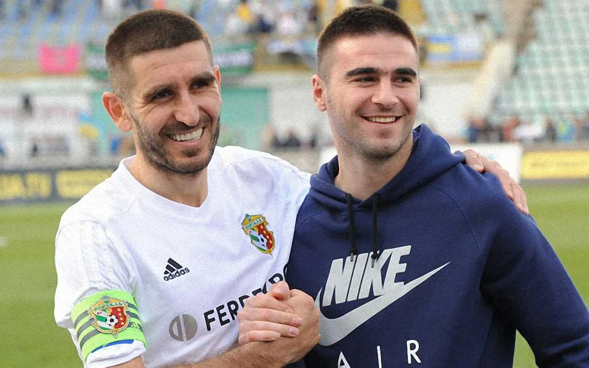 Арменд Даллку та Ахмед Янузі / фото ФК "Ворскла"