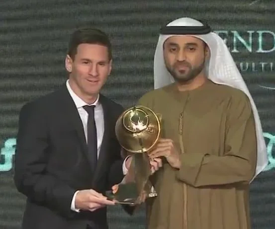Месси, Globe Soccer Awards Месси, Globe Soccer Awards