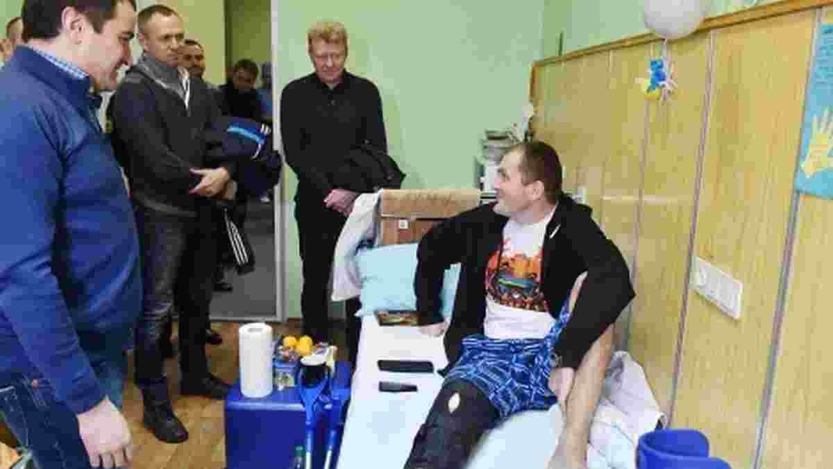 Павелко, Головко та Кузнєцов привітали в госпіталі українських воїнів з новорічними святами (ФОТО)