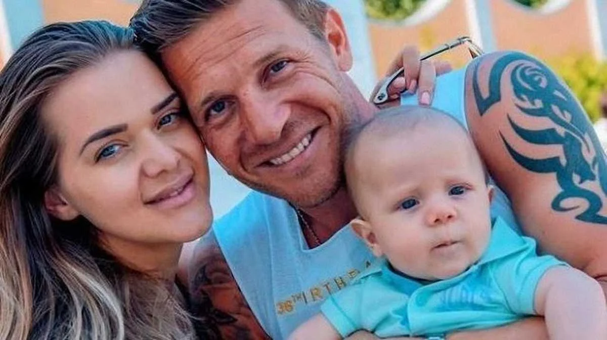 Андрій Воронін з сім'єю