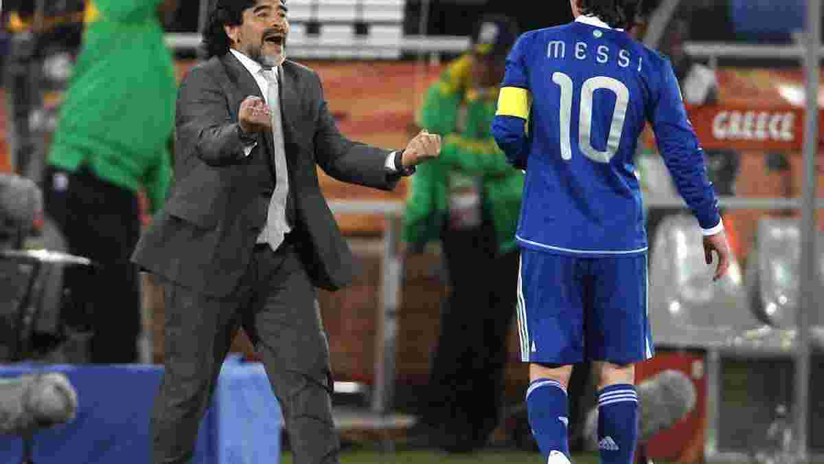 Мессі та Марадона потрапили у символічну збірну Аргентини всіх часів (ФОТО)