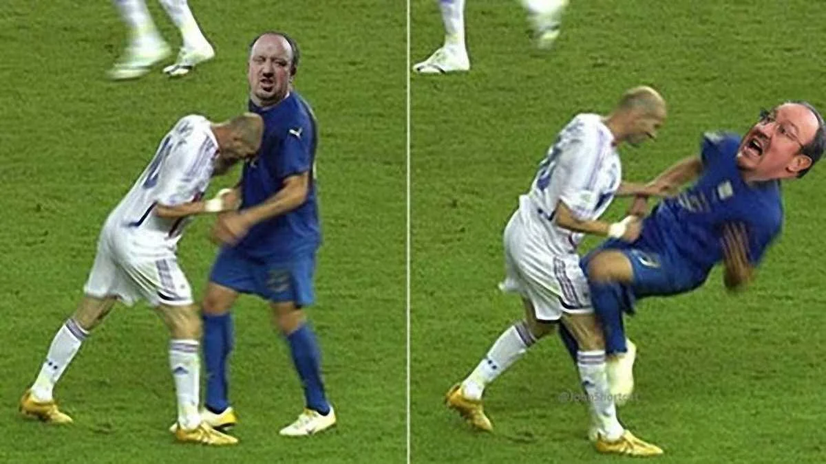 Зидан "повторил" свой легендарный фокус / фото из соцсетей