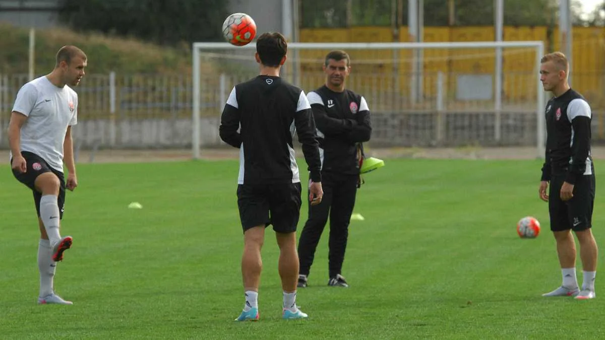 "Зоря" на тренуванні / фото ФК Зоря