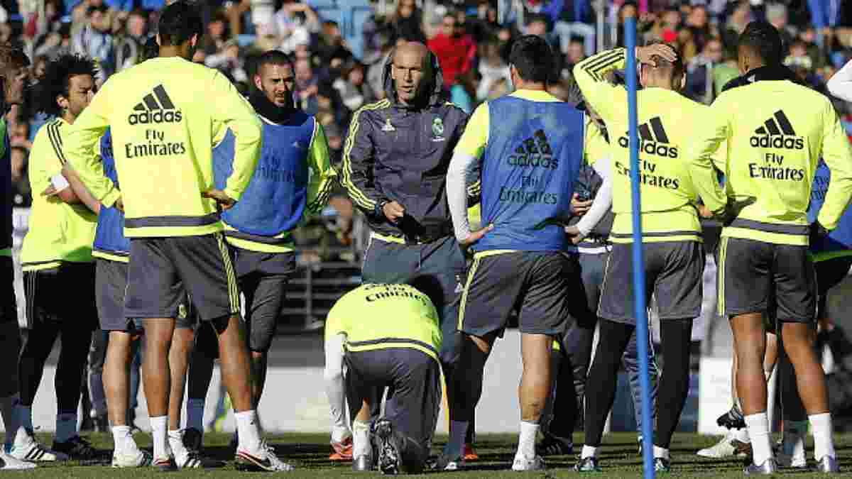 Рамос показал, как Зидан гоняет футболистов на тренировке (ФОТО)