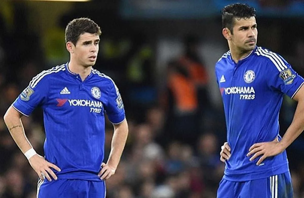 Оскар и Диего Коста подрались на тренировке