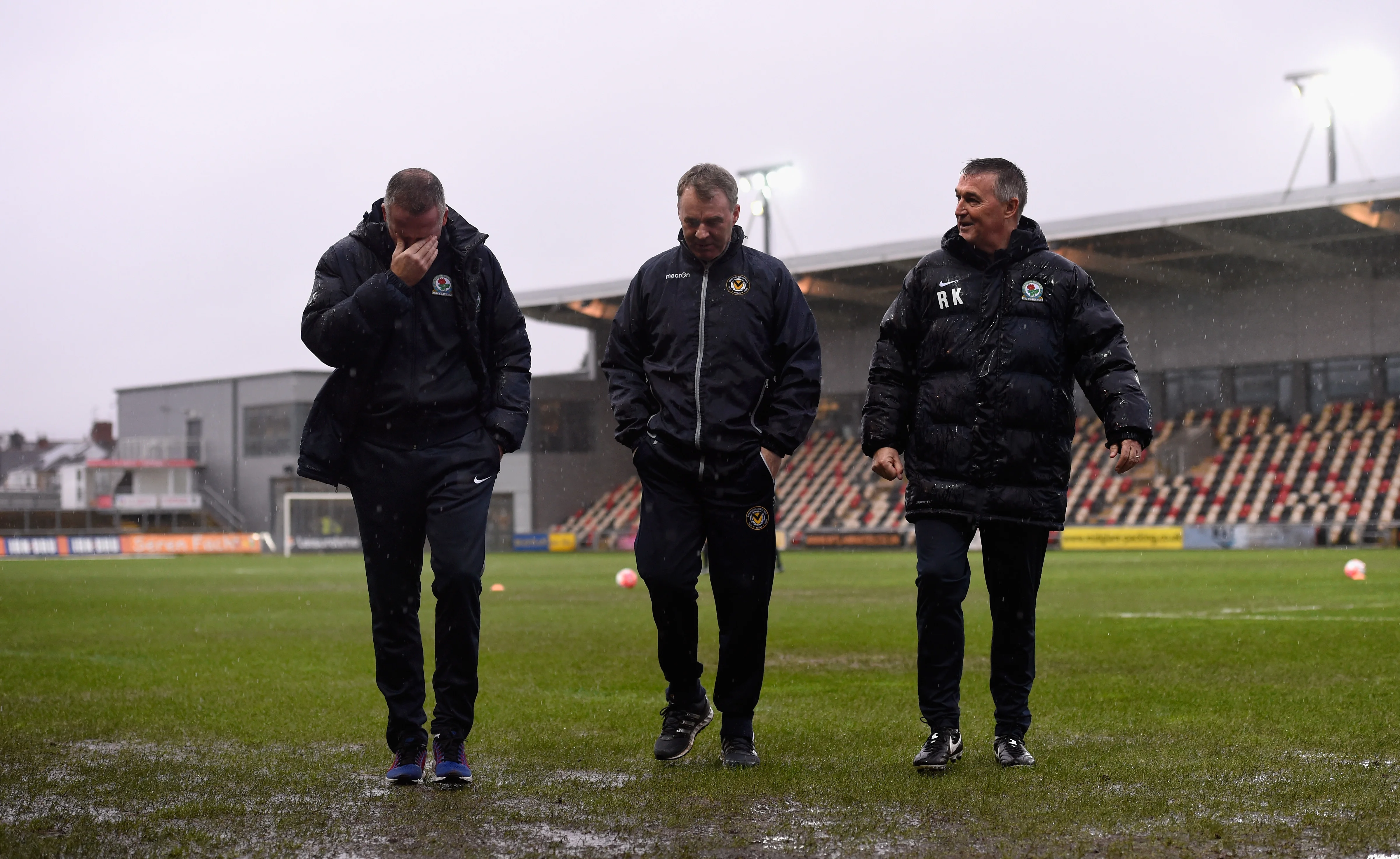 Ньюпорт, Блекбэрн, Кубок Англии, ливень