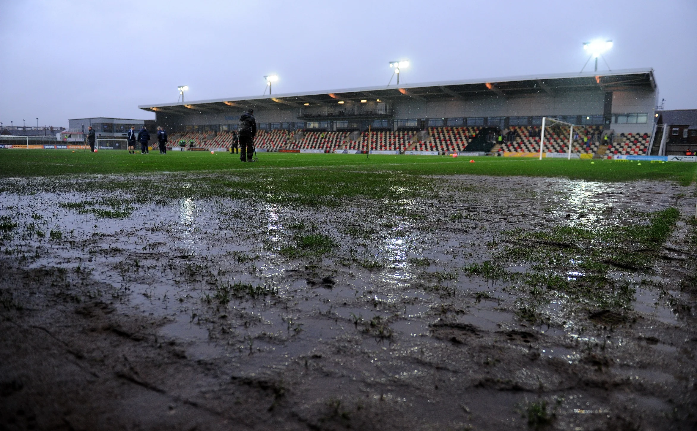 Ньюпорт, Блекбэрн, Кубок Англии, ливень