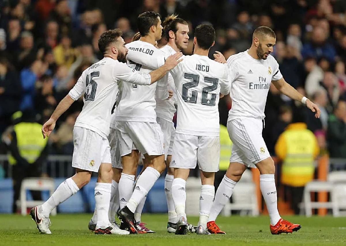 "Реал" празднует победу / getty images