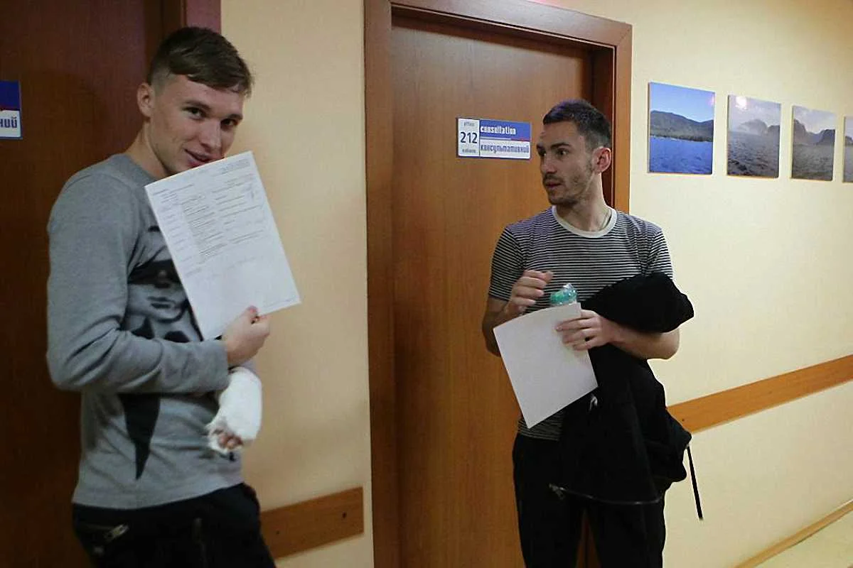 Сидорчук явився на медогляд з переломом / фото ФК "Динамо"