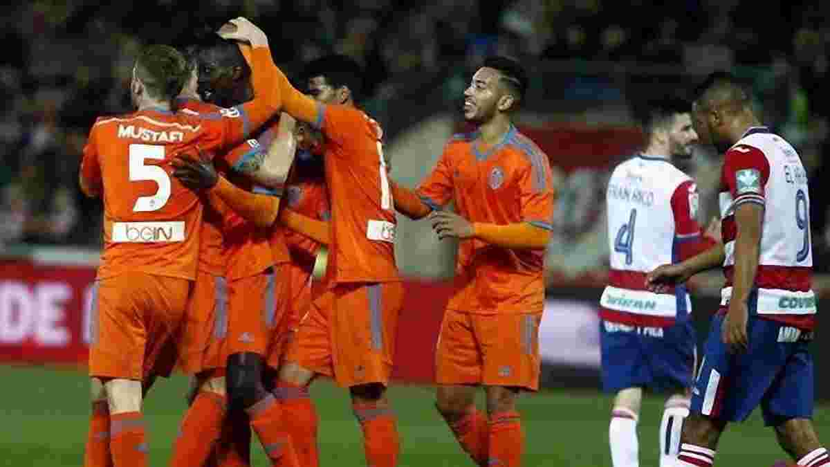 "Валенсія" вдруге розтрощила "Гранаду" та вийшла до 1/4 фіналу Кубка Іспанії