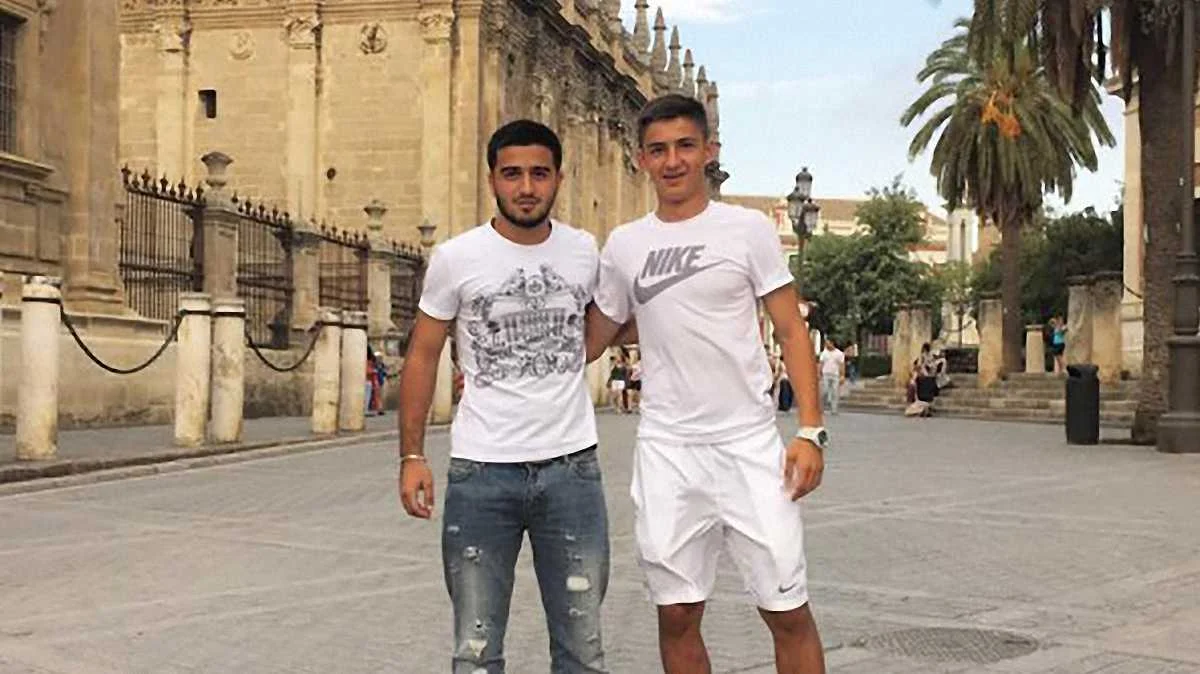Бека Вачиберадзе (слева) и Марьян Швед в Севилье / фото из соцсетей