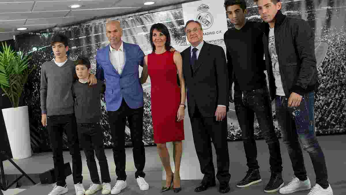 За "Реал" не сыграют трое сыновей Зидана из-за запрета на трансферы