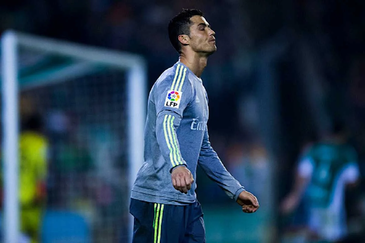 Роналду розчаровує / getty images