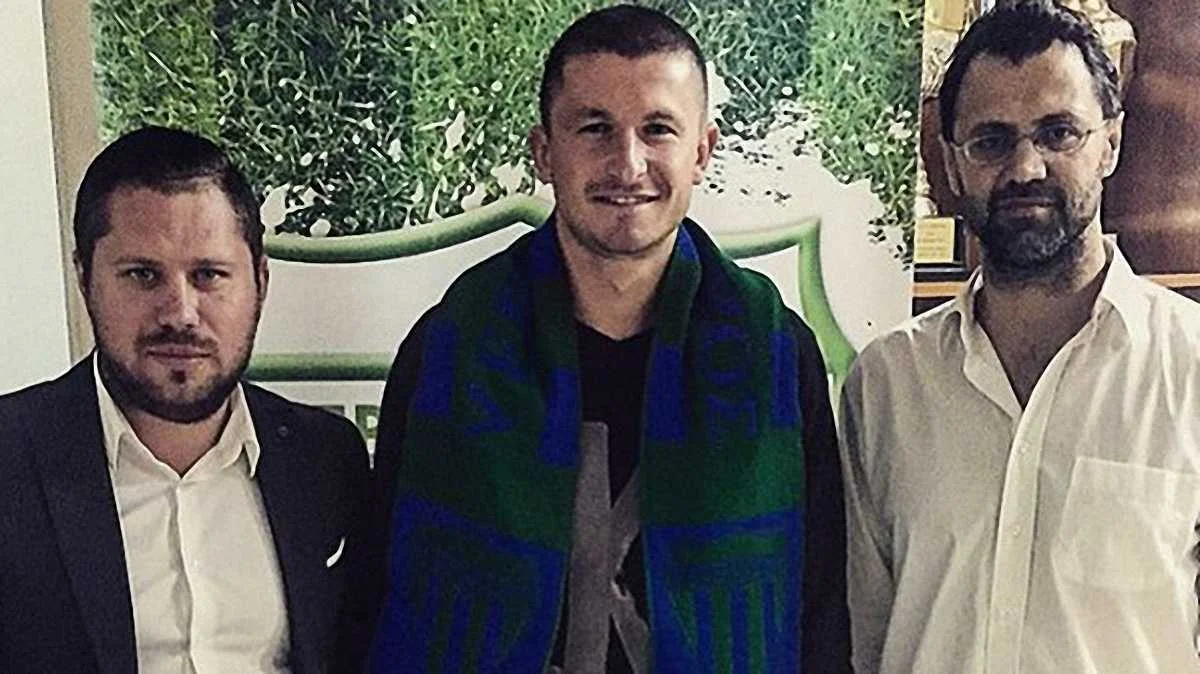 Олександр Панков, Андрій Цуріков (у центрі) / Фото з соцмереж