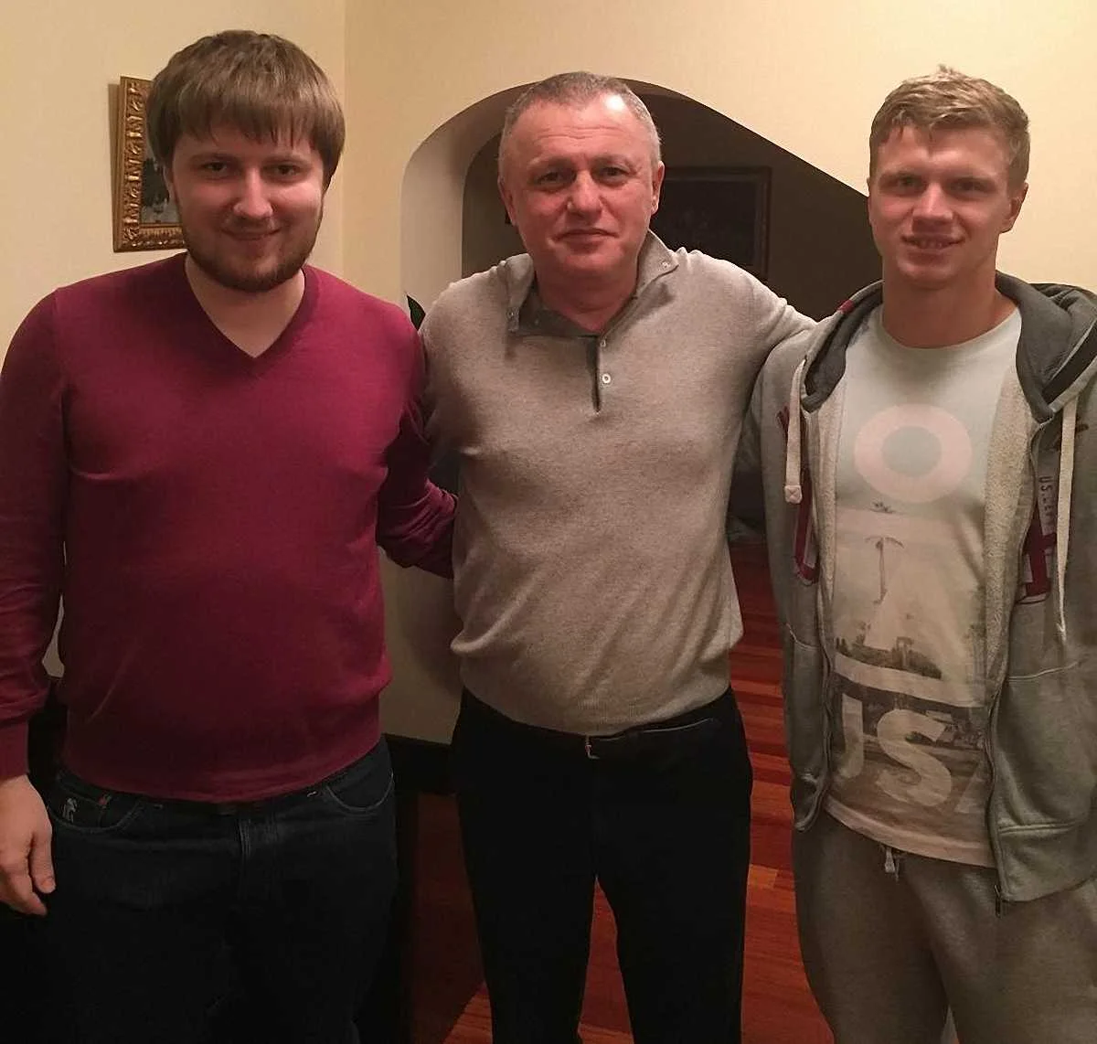 Вадим Шаблій, Микита Корзун та Ігор Суркіс / Instagram