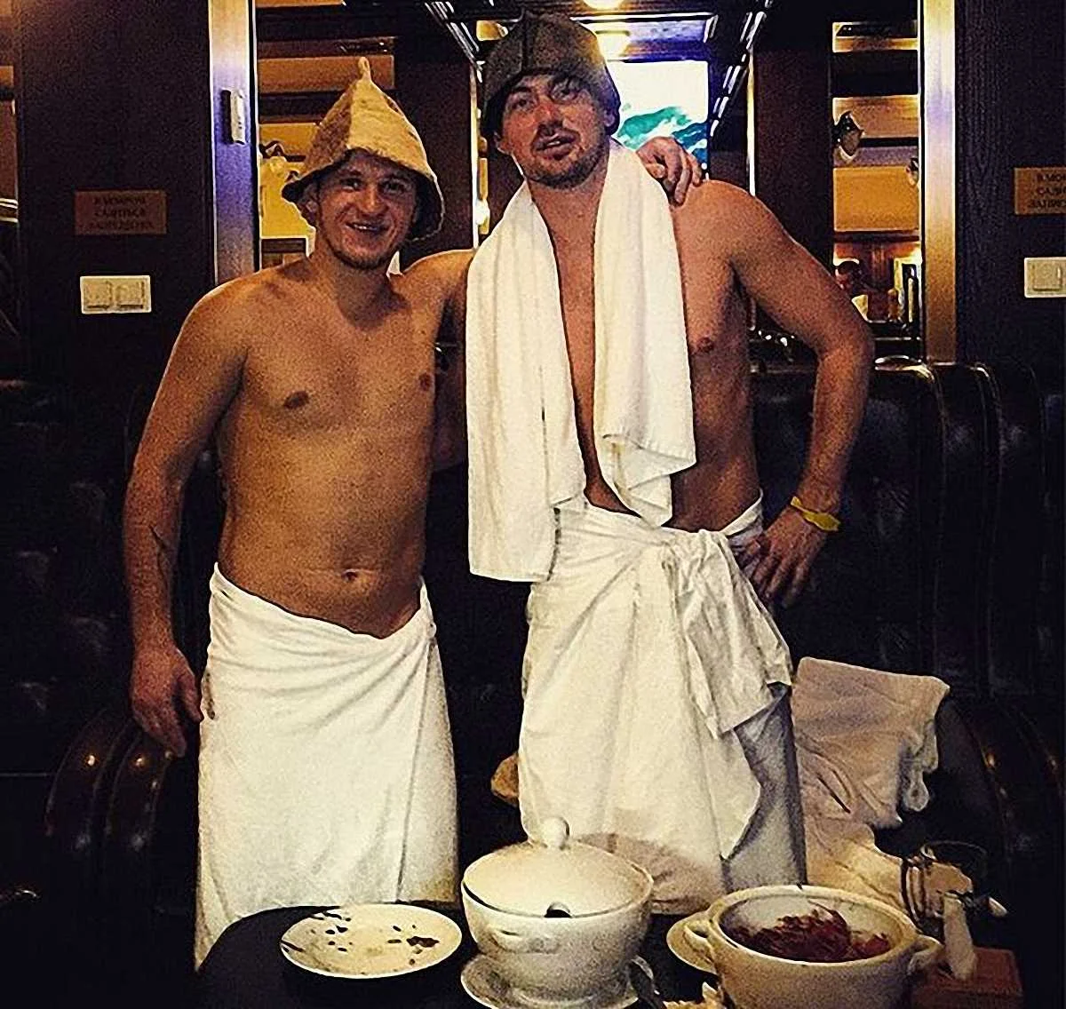 Алиев с другом Милевским / фото из соцсетей