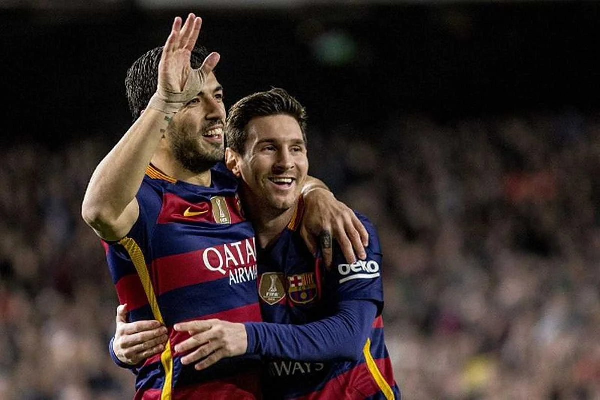 Суарес и Месси забили 7 голов на двоих / Getty Images