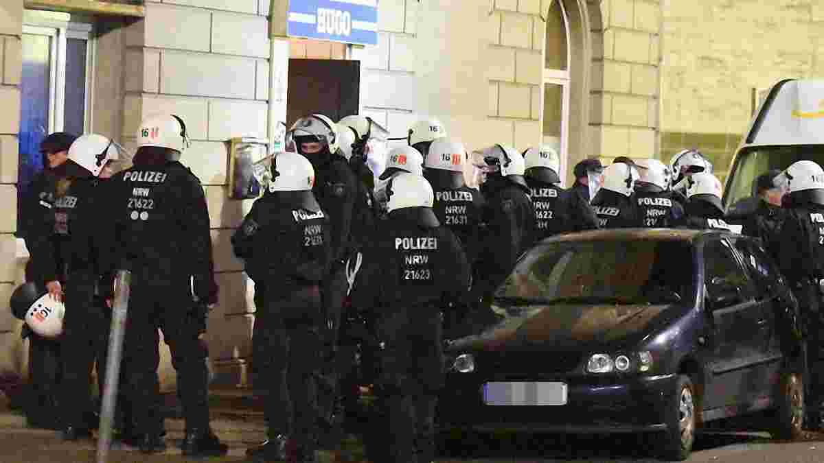 Фаны "Шальке" ранили 23 немецких полицейских