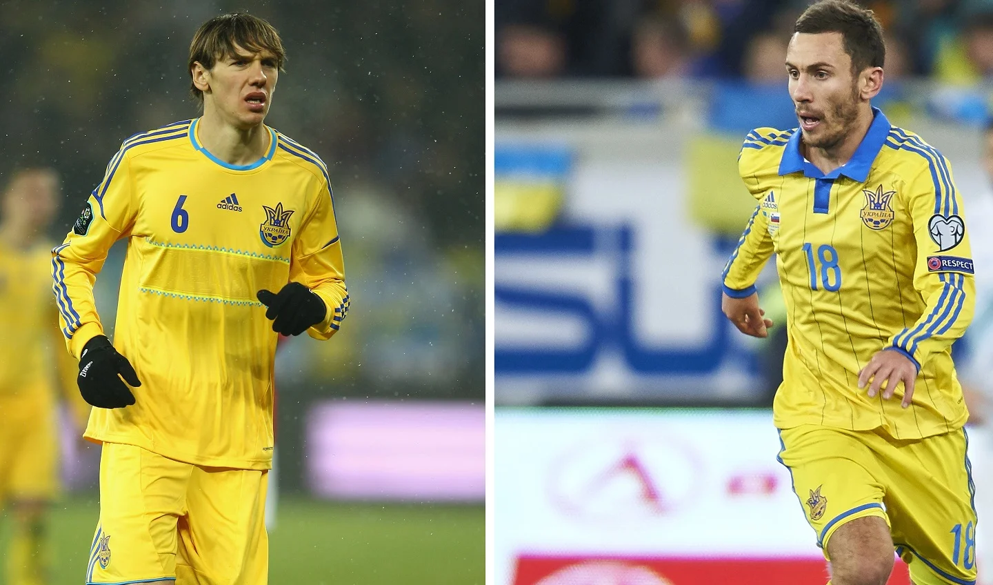 Гармаш і Рибалка - одні з небагатьох, хто доріс до національної збірної. Фото: Getty Images.